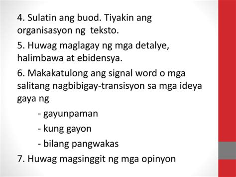 Mga ideya sa pag.